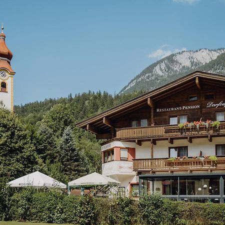 Dorfcafe Unken Hotelpension Swirtshaus Im Dorf Esterno foto