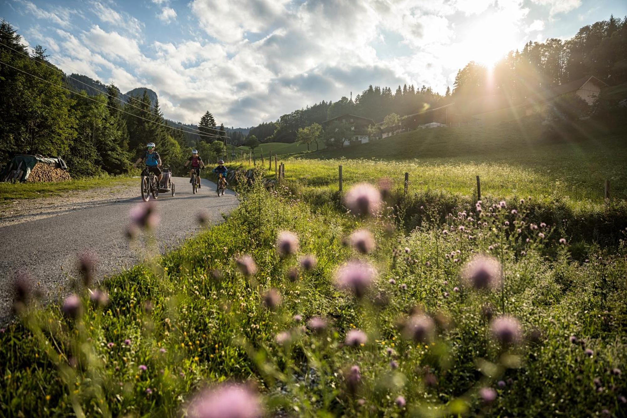 Dorfcafe Unken Hotelpension Swirtshaus Im Dorf Esterno foto